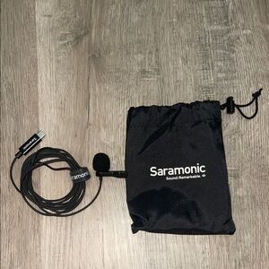 Saramonic Lavalier Microphone with Pouch